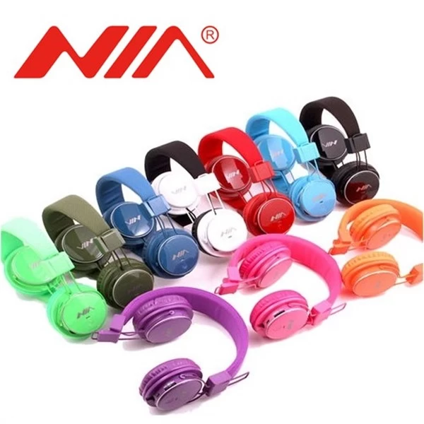 هدفون بلوتوث و رم خور نیا NIA Q8 NEW همراه با اپلیکیشن