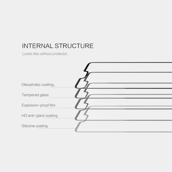 محافظ صفحه نمایش شیشه ای نیلکین وان پلاس Nillkin 3D CP+Max OnePlus 6 / A6000