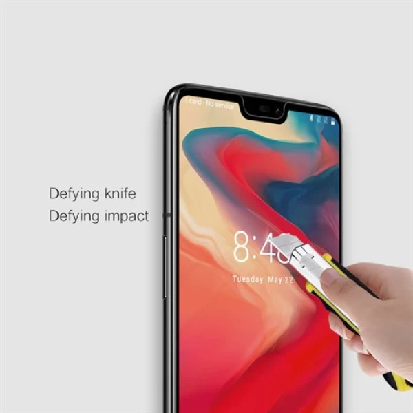 محافظ صفحه نمایش شیشه ای نیلکین وان پلاس Nillkin 3D CP+Max OnePlus 6 / A6000