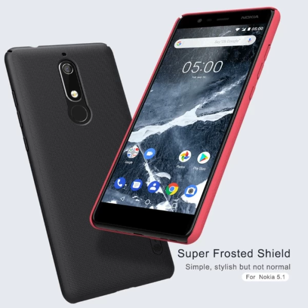 کاور محافظ نیلکین Frosted Shield مناسب Nokia 5.1 2018