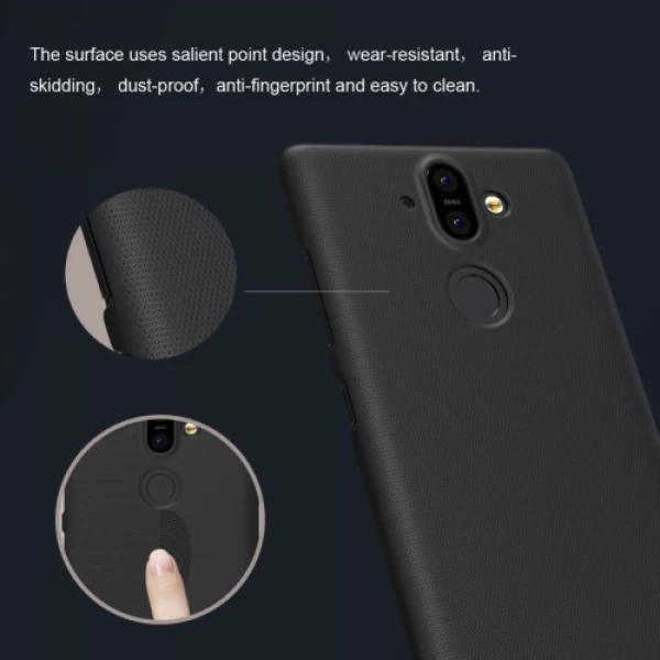 کاور محافظ نیلکین Frosted Shield مناسب Nokia 8 Sirocco