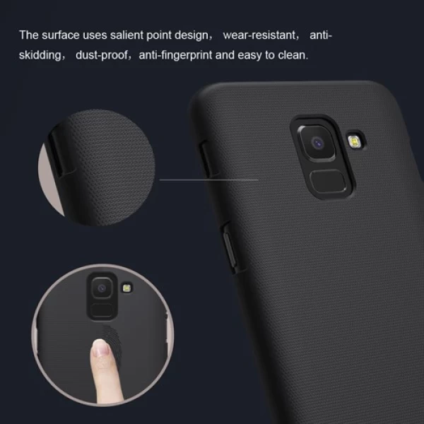کاور محافظ نیلکین Frosted Shield مناسب Samsung Galaxy J6 2018