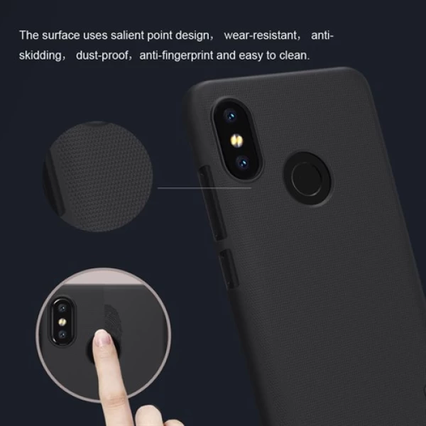کاور محافظ نیلکین Frosted Shield مناسب Xiaomi Mi 8 / Mi8
