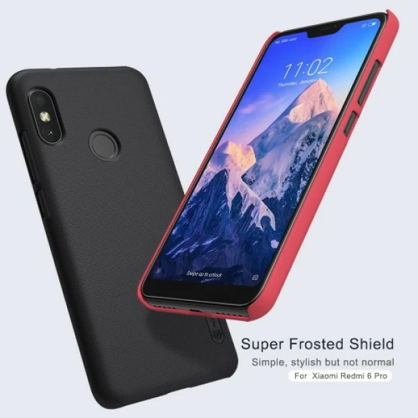 کاور محافظ نیلکین Frosted Shield مناسب Xiaomi Mi A2 Lite/Redmi 6 Pro