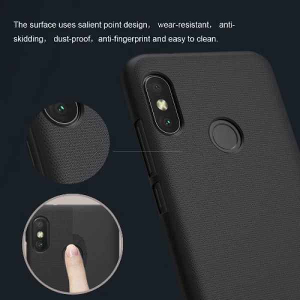 کاور محافظ نیلکین Frosted Shield مناسب Xiaomi Mi A2 Lite/Redmi 6 Pro