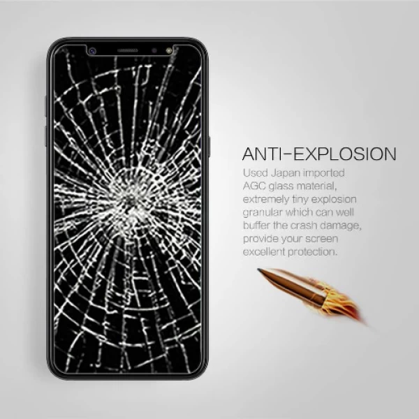 گلس نیلکین Samsung Galaxy A6 Plus 2018 Nillkin H+ Pro Glass