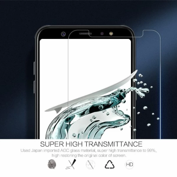 گلس نیلکین Samsung Galaxy A6 Plus 2018 Nillkin H+ Pro Glass
