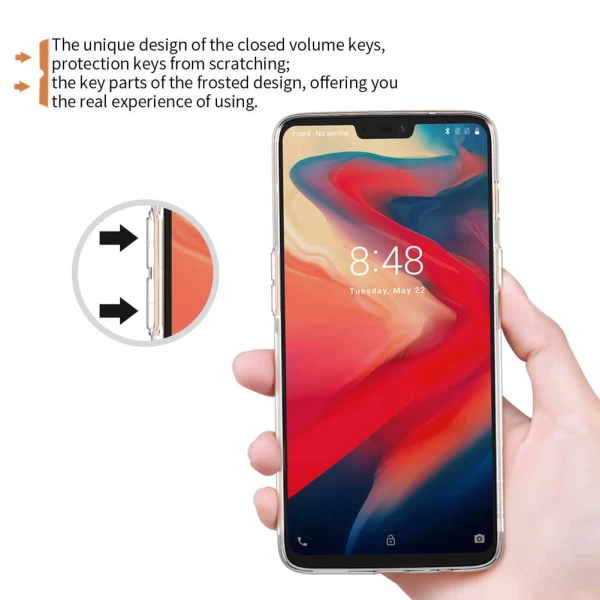 گارد ژله ای نیلکین Nature TPU مناسب OnePlus 6 / A6000