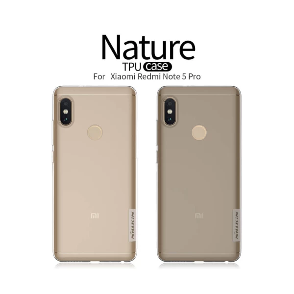 گارد ژله ای نیلکین Nature TPU مناسب Xiaomi Redmi Note 5 Pro