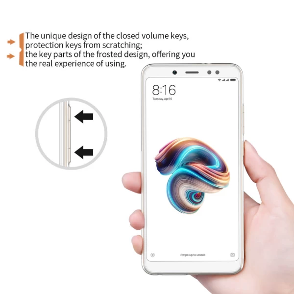 گارد ژله ای نیلکین Nature TPU مناسب Xiaomi Redmi Note 5 Pro