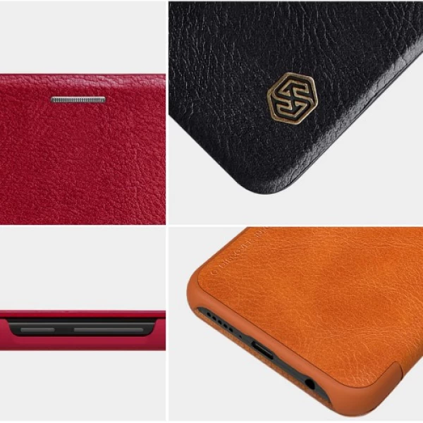 کیف چرمی نیلکین هواوی Huawei Honor 10 Nillkin Qin Leather Case