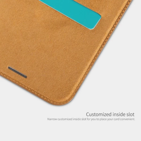 کیف چرمی نیلکین سامسونگ Samsung Galaxy A6 Plus 2018 Nillkin Qin Leather