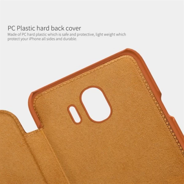 کیف چرمی نیلکین سامسونگ Samsung Galaxy J4 2018 Nillkin Qin