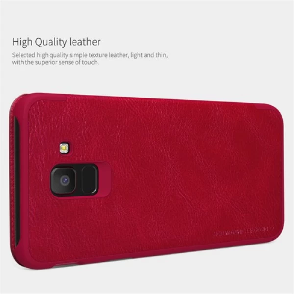 کیف چرمی نیلکین سامسونگ Samsung Galaxy J6 2018 Nillkin Qin