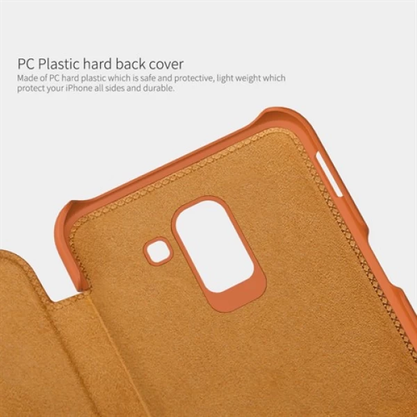 کیف چرمی نیلکین سامسونگ Samsung Galaxy J6 2018 Nillkin Qin