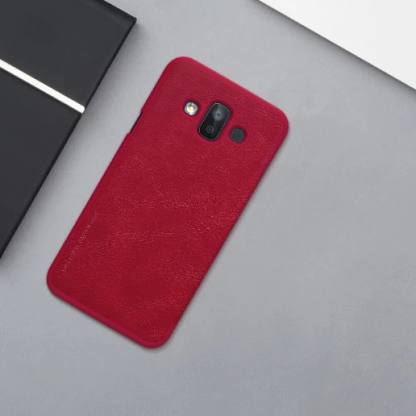 کیف چرمی نیلکین سامسونگ Samsung Galaxy J7 DUO Nillkin Qin