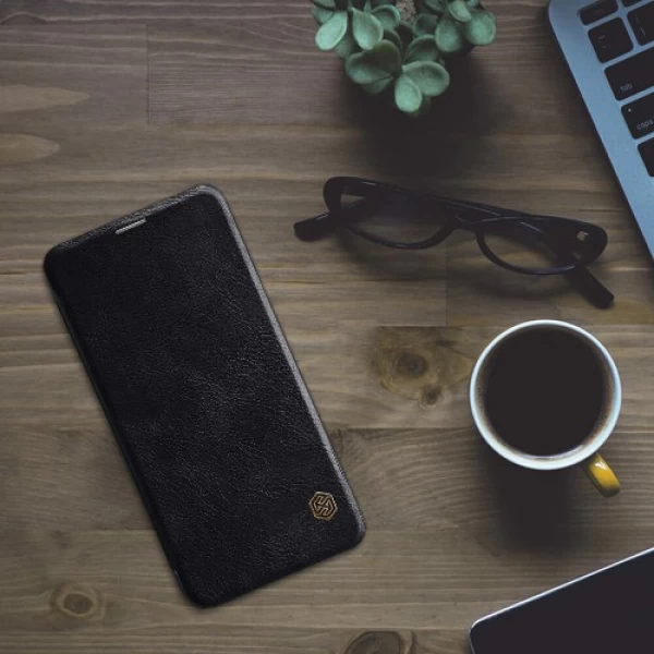 کیف چرمی نیلکین سامسونگ Samsung Galaxy J7 DUO Nillkin Qin