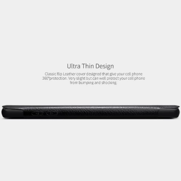 کیف چرمی نیلکین سامسونگ Samsung Galaxy Note 9 Nillkin Qin Leather Case