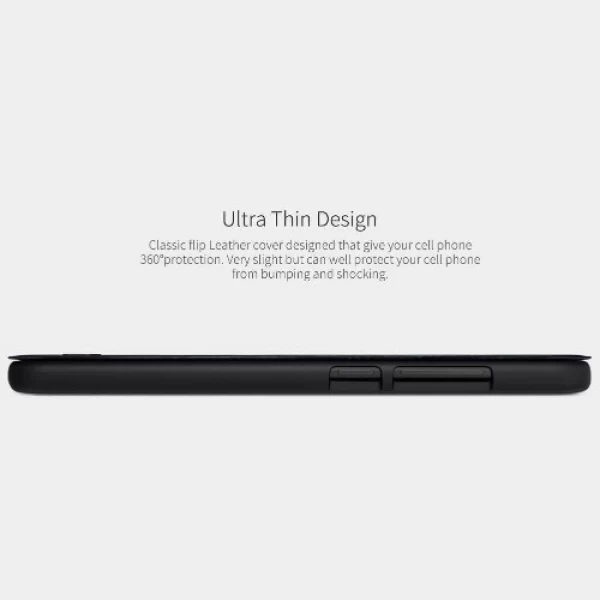 کیف چرمی نیلکین شیائومی Xiaomi Mi8 / Mi 8 Nillkin Qin Leather Case