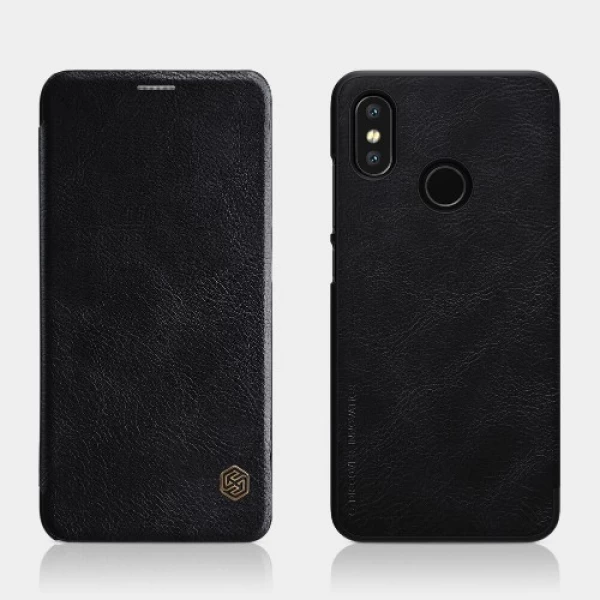 کیف چرمی نیلکین شیائومی Xiaomi Mi8 / Mi 8 Nillkin Qin Leather Case