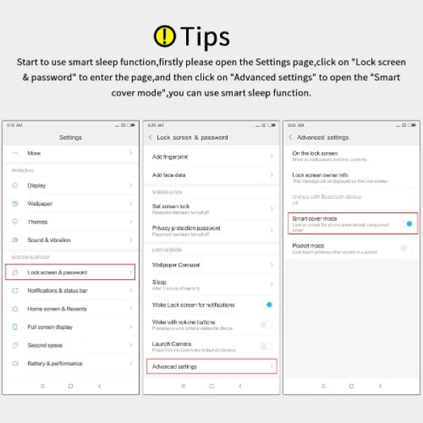 کیف چرمی هوشمند نیلکین شیائومی Xiaomi Mi A2 / Mi 6x Nillkin Qin Leather Case