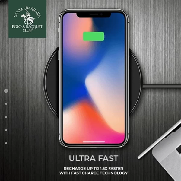 شارژر وایرلس رومیزی پولو Polo Contact Fast Wireless Charging Pad