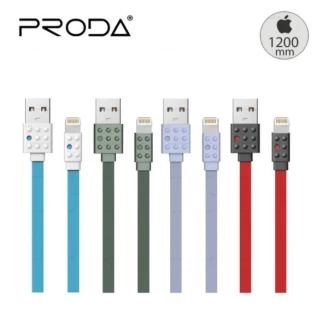 کابل شارژ فلت لایتنینگ پرودا Remax Proda Lego PC-01i Data Charge Cable