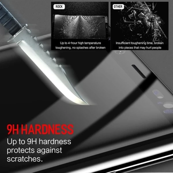 محافظ صفحه نمایش شیشه ای راک سامسونگ Rock 3D Glass Samsung Galaxy Note 8