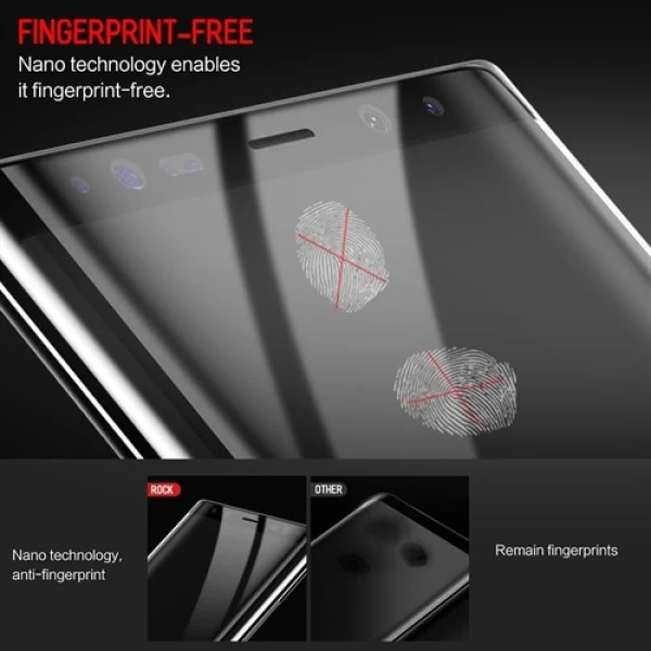 محافظ صفحه نمایش شیشه ای راک سامسونگ Rock 3D Glass Samsung Galaxy Note 8