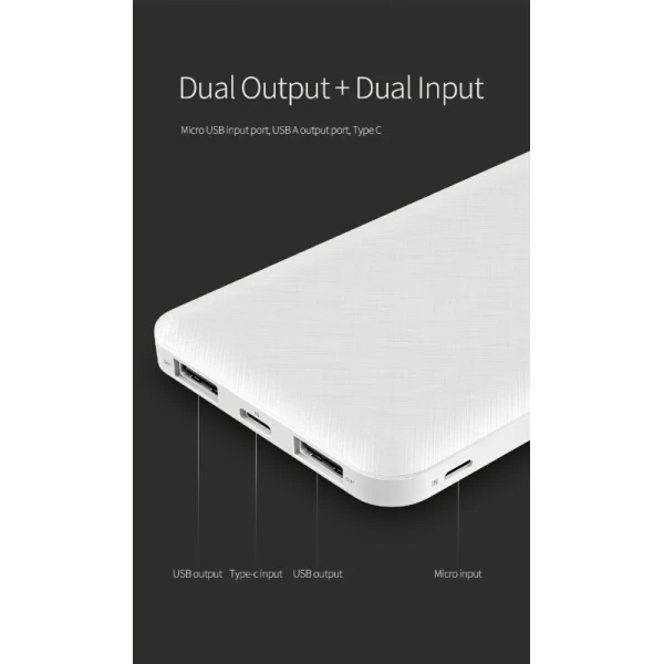 پاوربانک 10000 میلی آمپر راک اسپیس Rock Space P46