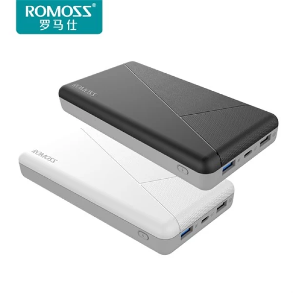 پاوربانک فست شارژ 20000 میلی آمپر روموس Romoss PIE20 PRO Qualcomm 3.0
