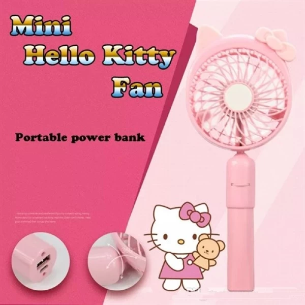 پاوربانک 2000 میلی آمپر و پنکه دستی شارژی سیما Sema Mini Fan