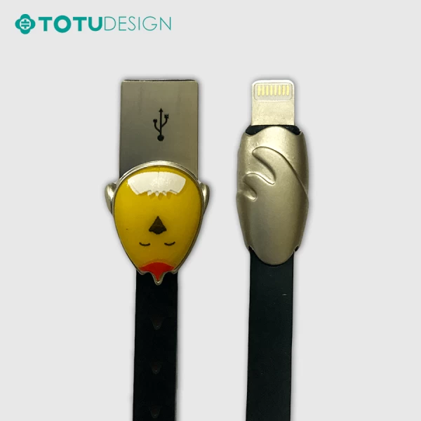کابل لایتنینگ 120 سانتی متری طرح جوجه توتو TOTU LI07 Chick Cable