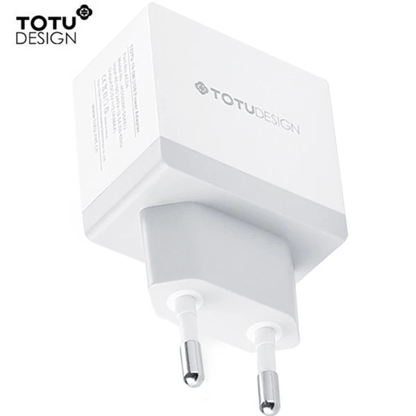 شارژر دیواری Qualcomm3.0 توتو TOTU Pioneer QC3.0 Single USB Port