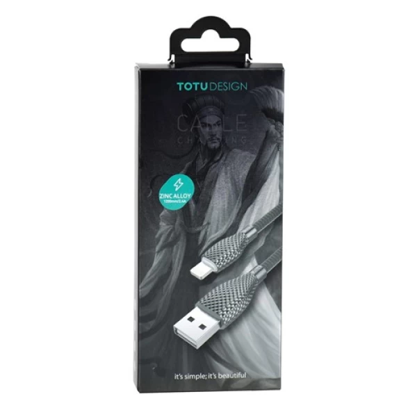 کابل شارژ لایتنینگ 120 سانتی متری طرح اژدها توتو Totu Li15 Dragon