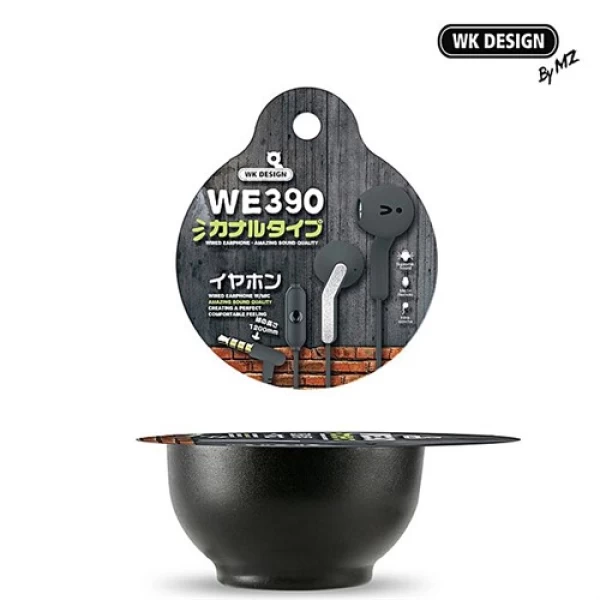 هندزفری طرح Earpod Apple دبلیو کی WK WE390 Stereo Sound handsfree