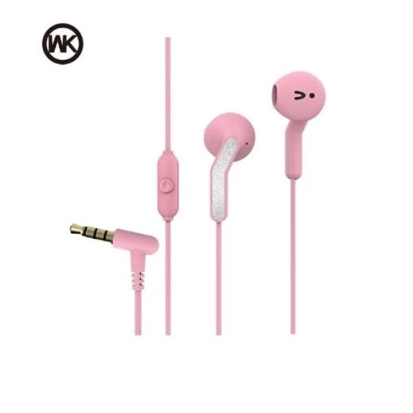 هندزفری طرح Earpod Apple دبلیو کی WK WE390 Stereo Sound handsfree