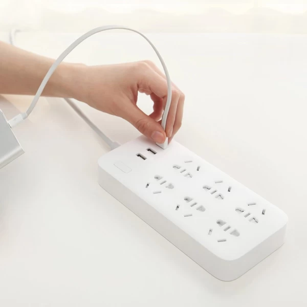 شش راهی برق USB دار شیائومی Xiaomi Mi NRB4009CN Power Strip