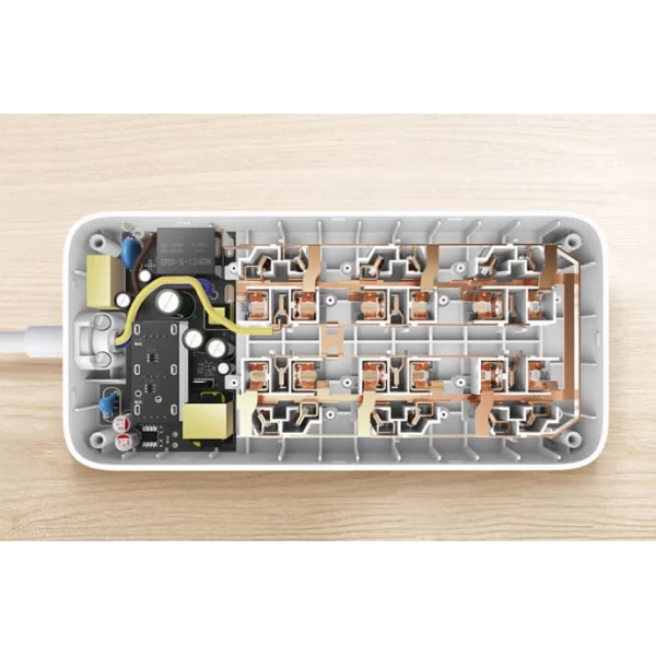 شش راهی برق USB دار شیائومی Xiaomi Mi NRB4009CN Power Strip