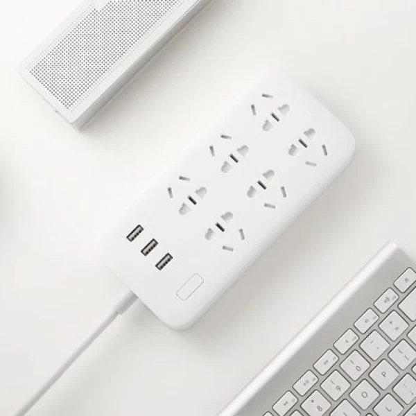 شش راهی برق USB دار شیائومی Xiaomi Mi NRB4009CN Power Strip