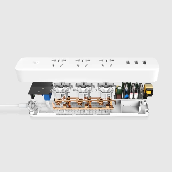 سه راهی برق USB دار شیائومی Xiaomi Mi Power Strip with WiFi