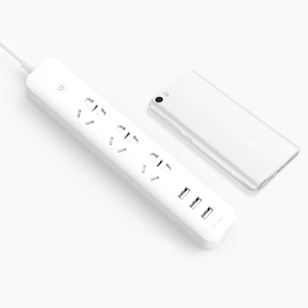 سه راهی برق USB دار شیائومی Xiaomi Mi Power Strip with WiFi