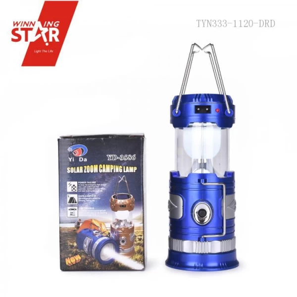 لامپ، چراغ قوه و پاوربانک خورشیدی همراه YD-3586