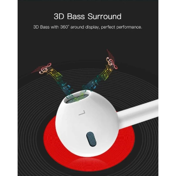 هندزفری طرح Earpod Apple یسیدو Yesido YH09 Stereo Sound handsfree