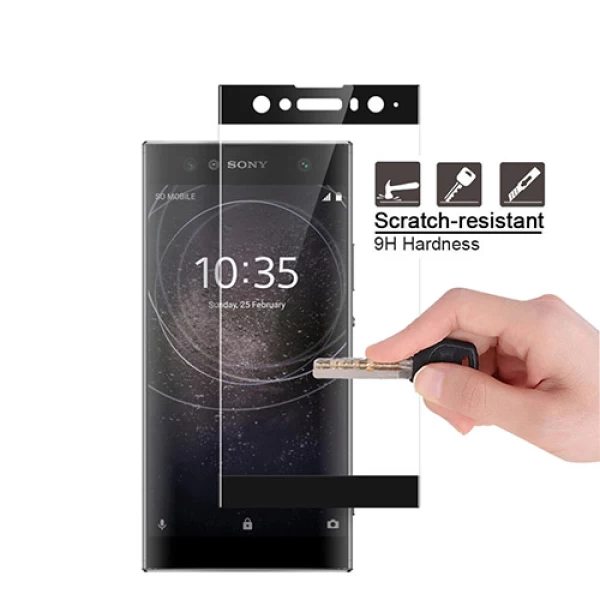 گلس تمام صفحه و خمیده Sony Xperia XA2 Ultra Buff Full Glass Screen Protector