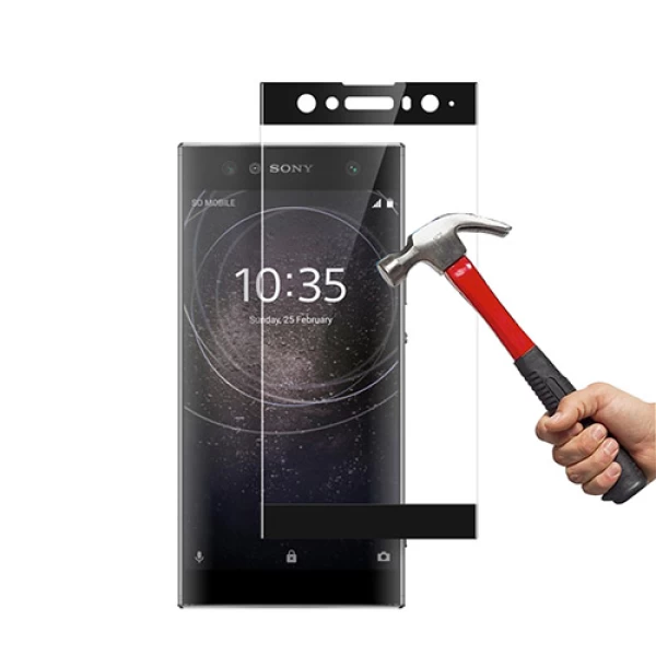 گلس تمام صفحه و خمیده Sony Xperia XA2 Ultra Buff Full Glass Screen Protector