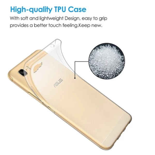 قاب ژله ای نرم و منعطف Asus Zenfone 3s Max ZC521TL