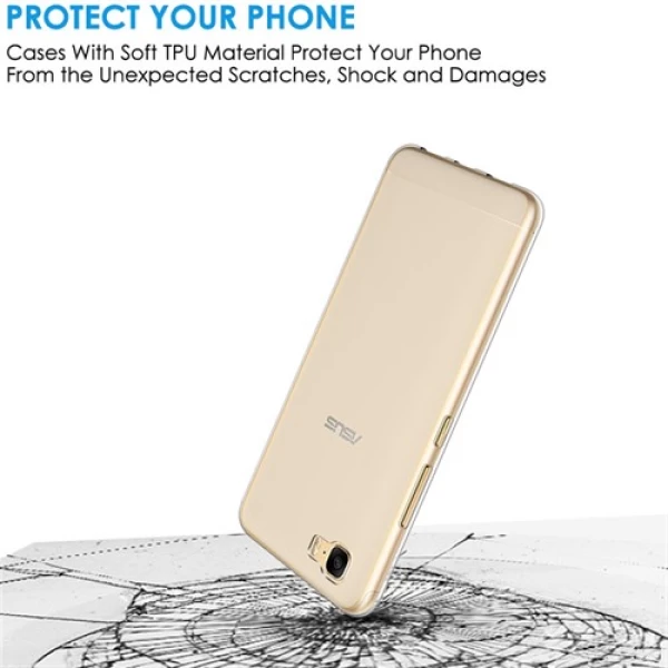 قاب ژله ای نرم و منعطف Asus Zenfone 3s Max ZC521TL