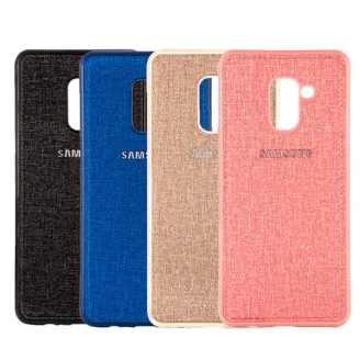 قاب طرح پارچه ای مناسب Samsung Galaxy A6 Plus 2018