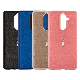 قاب طرح پارچه ای مناسب Nokia 7 Plus